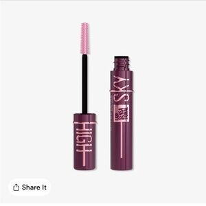 Maybelline Lash Sensational Sky High Mascara Shade Burgundy Haze